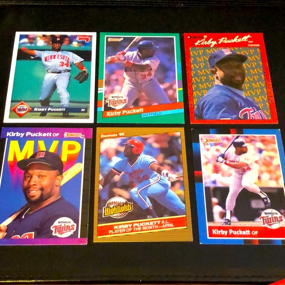 Kirby Puckett Hall of Fame Baseball Lot - 25 cards - Picture 4 of 4
